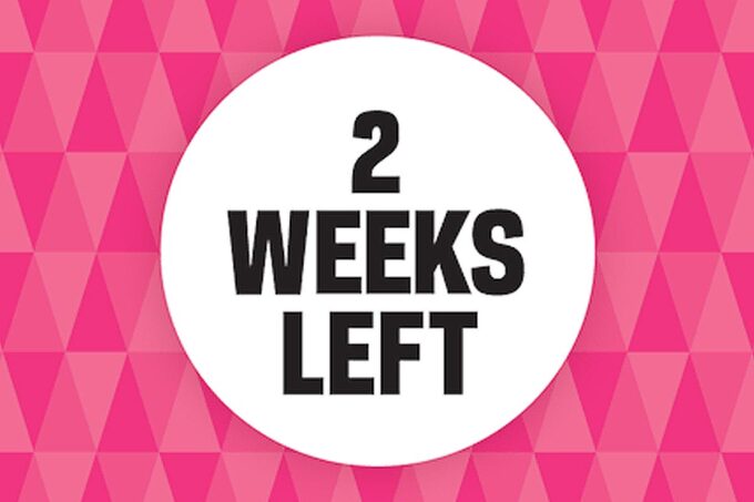 Two weeks left